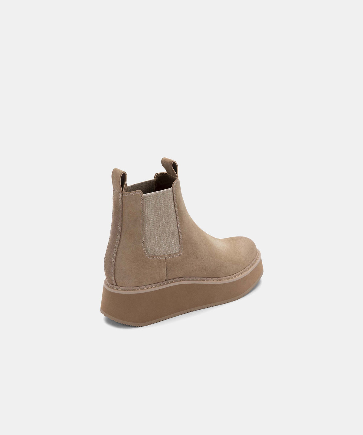 ARLETE BOOTIES IN MUSHROOM SUEDE -   Dolce Vita
