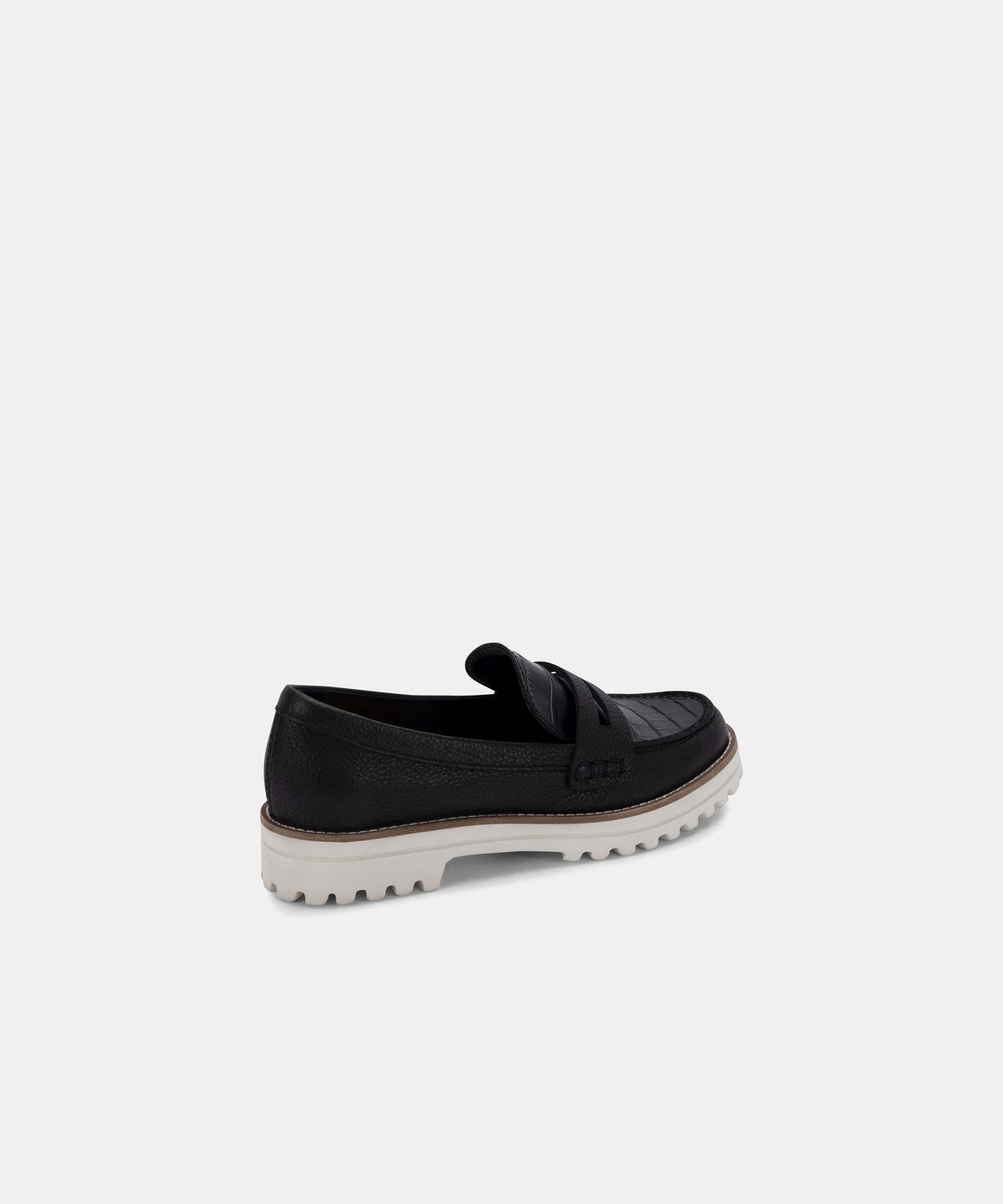 AUBREE FLATS IN ONYX LEATHER -   Dolce Vita