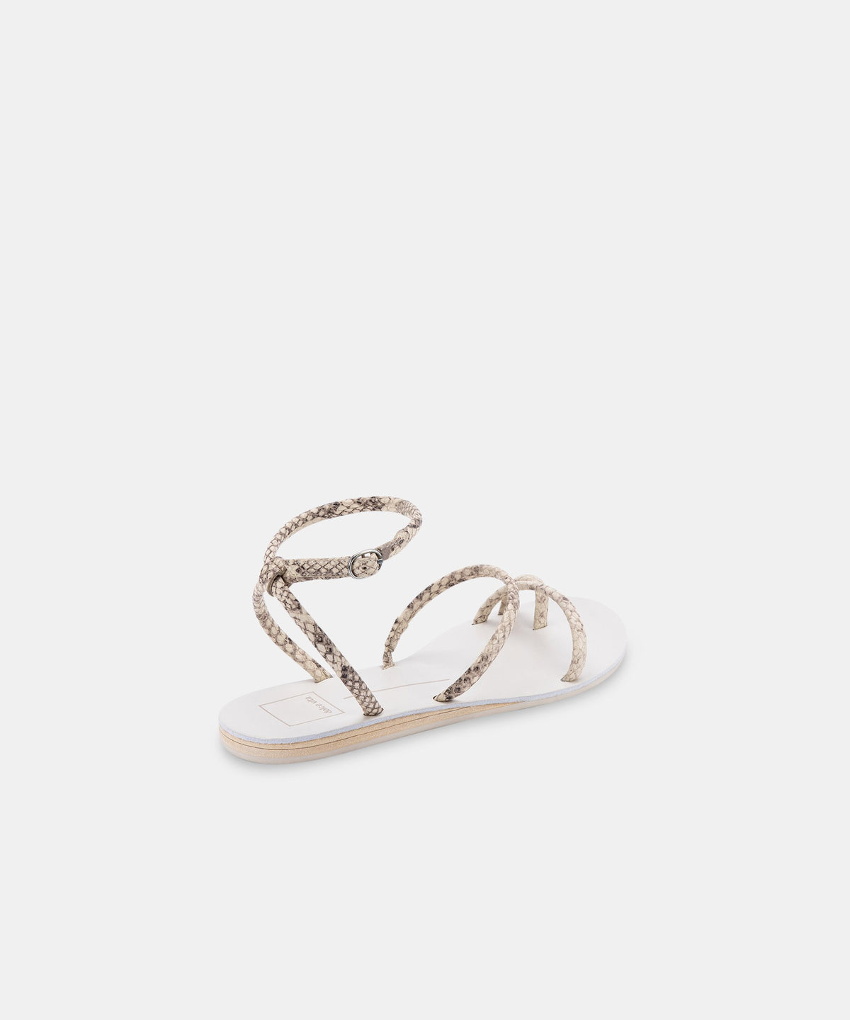 DAREN SANDALS IN BONE EMBOSSED STELLA -   Dolce Vita