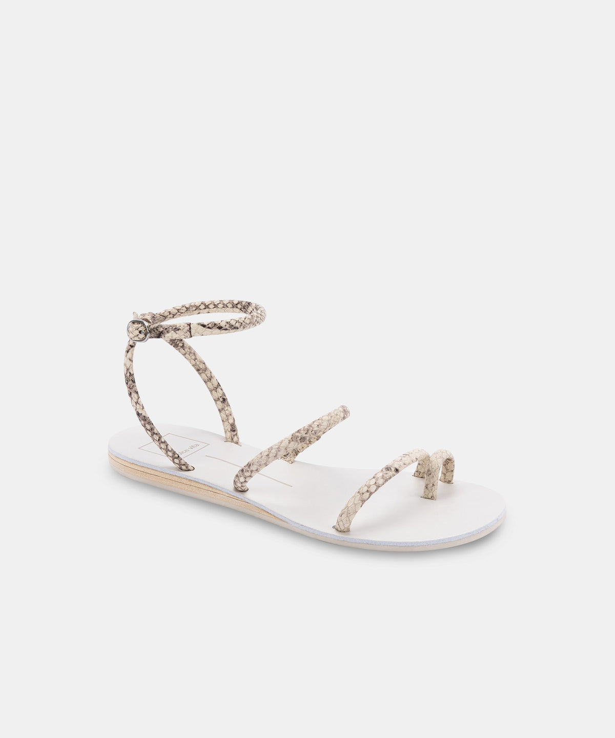DAREN SANDALS IN BONE EMBOSSED STELLA -   Dolce Vita