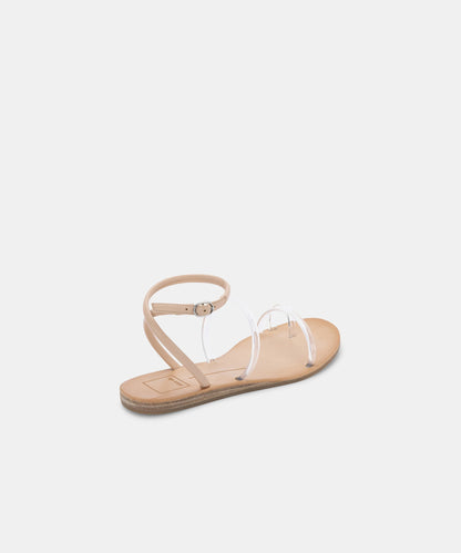 DAREN SANDALS IN CRYSTAL VINYL -   Dolce Vita