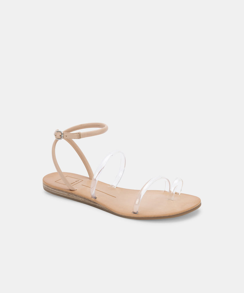 DAREN SANDALS IN CRYSTAL VINYL -   Dolce Vita