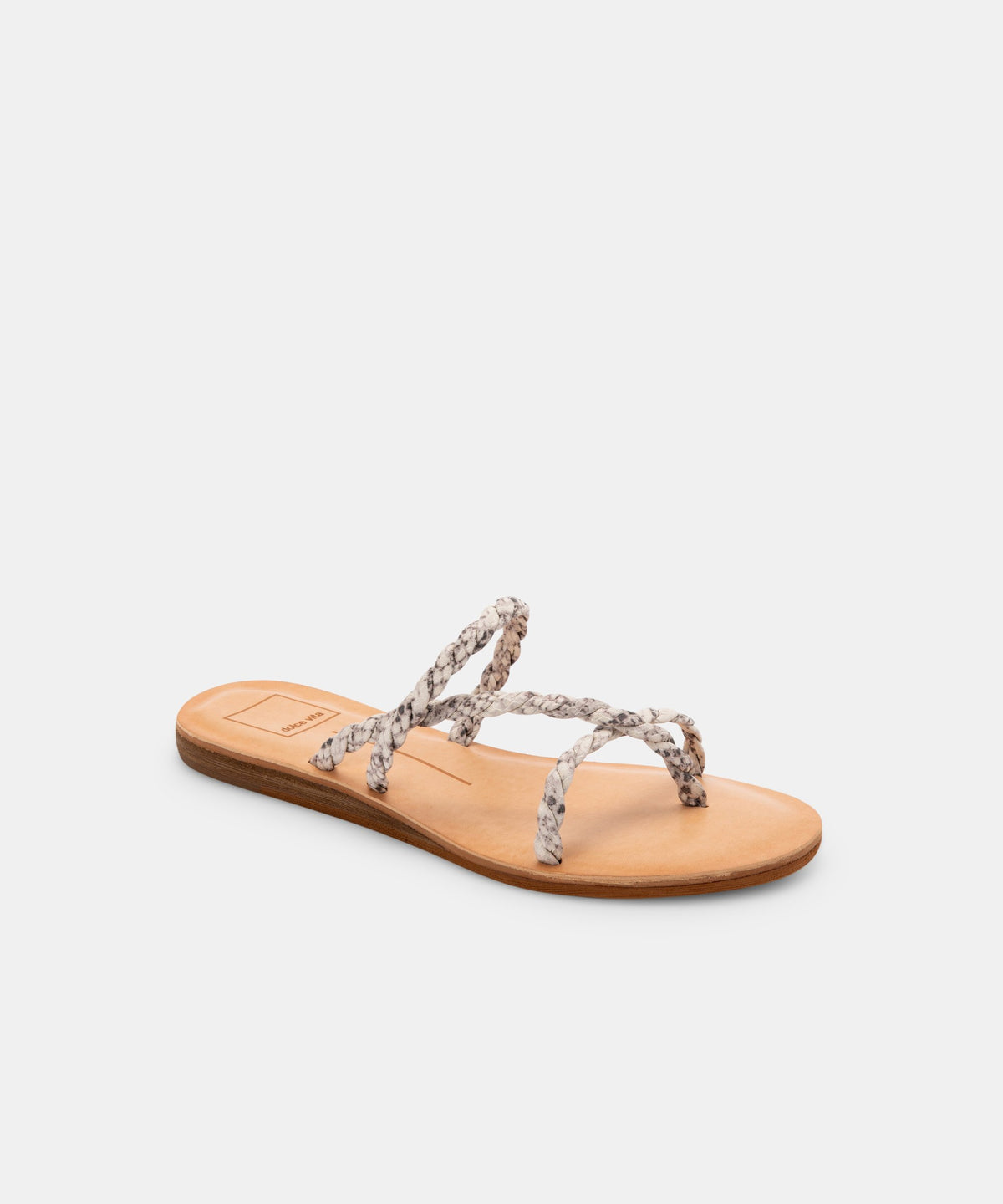 DEXLA SANDALS IN BONE SNAKE PRINT STELLA -   Dolce Vita