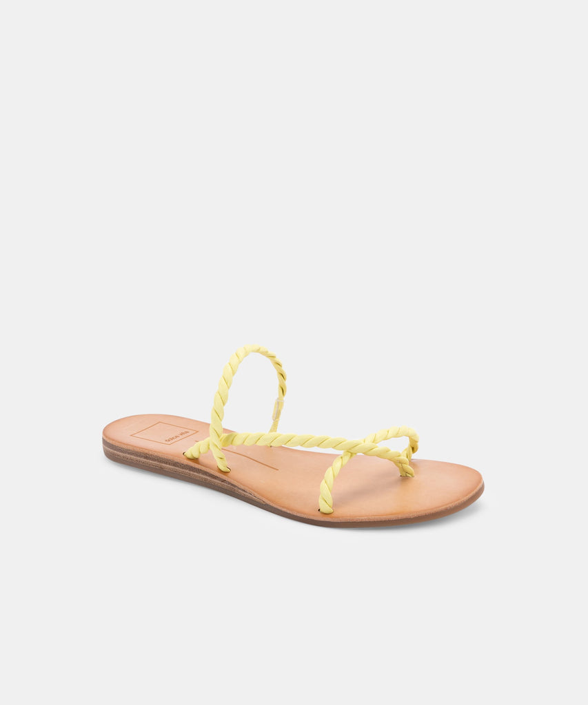 DEXLA SANDALS IN CITRON -   Dolce Vita