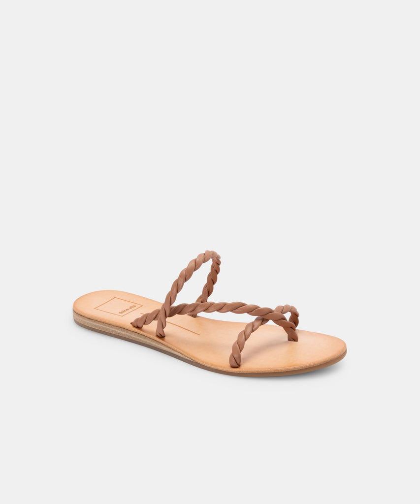 DEXLA SANDALS IN TAN STELLA -   Dolce Vita