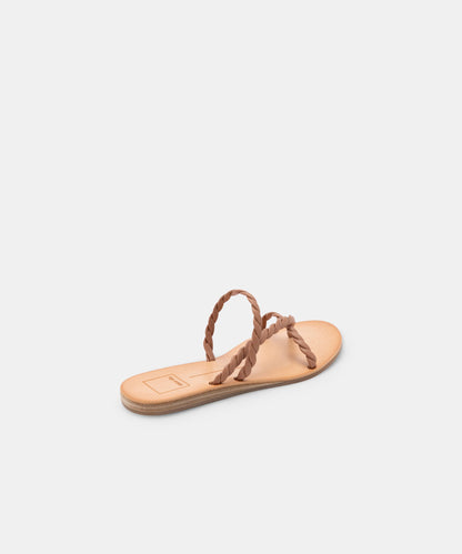 DEXLA SANDALS IN TAN STELLA -   Dolce Vita