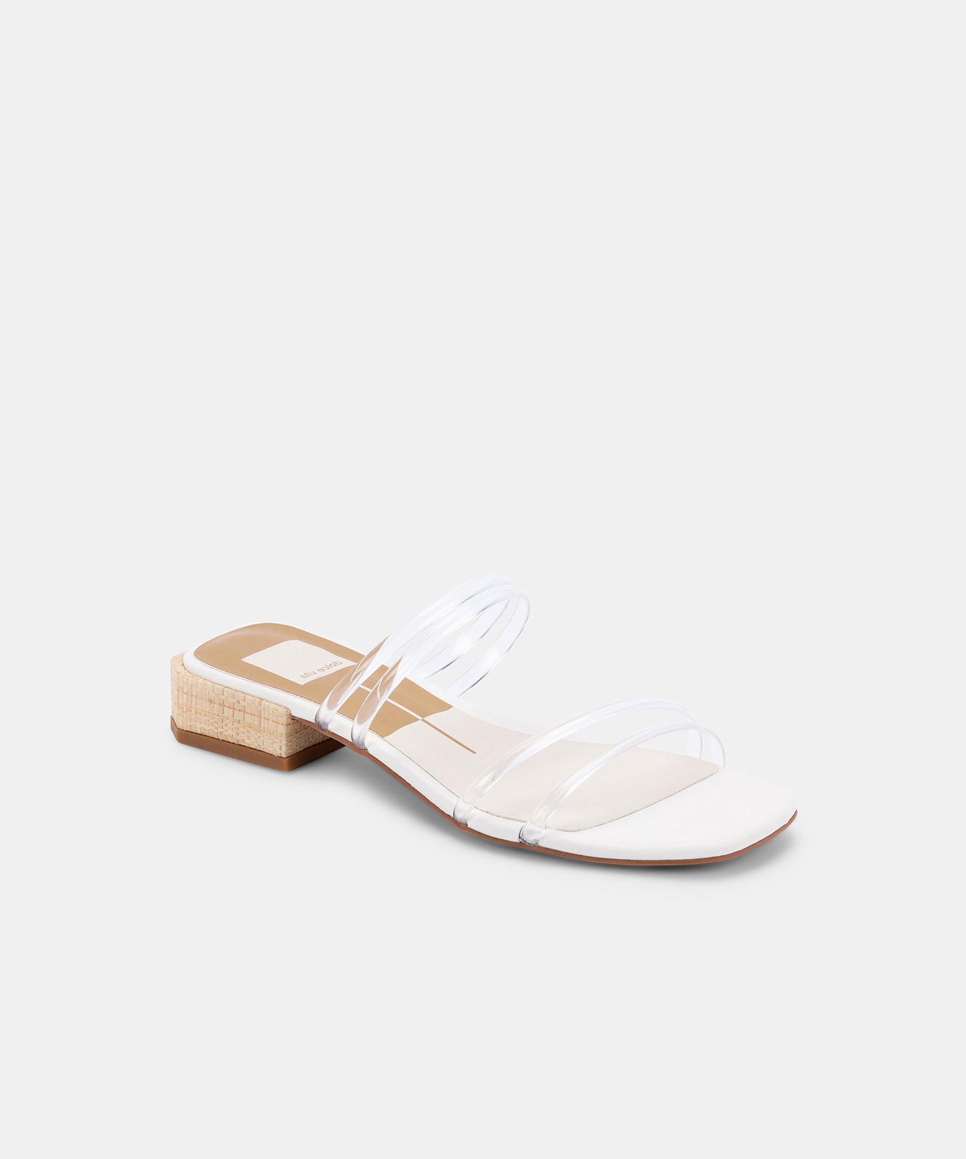 HAIZE SANDALS IN CRYSTAL VINYL -   Dolce Vita