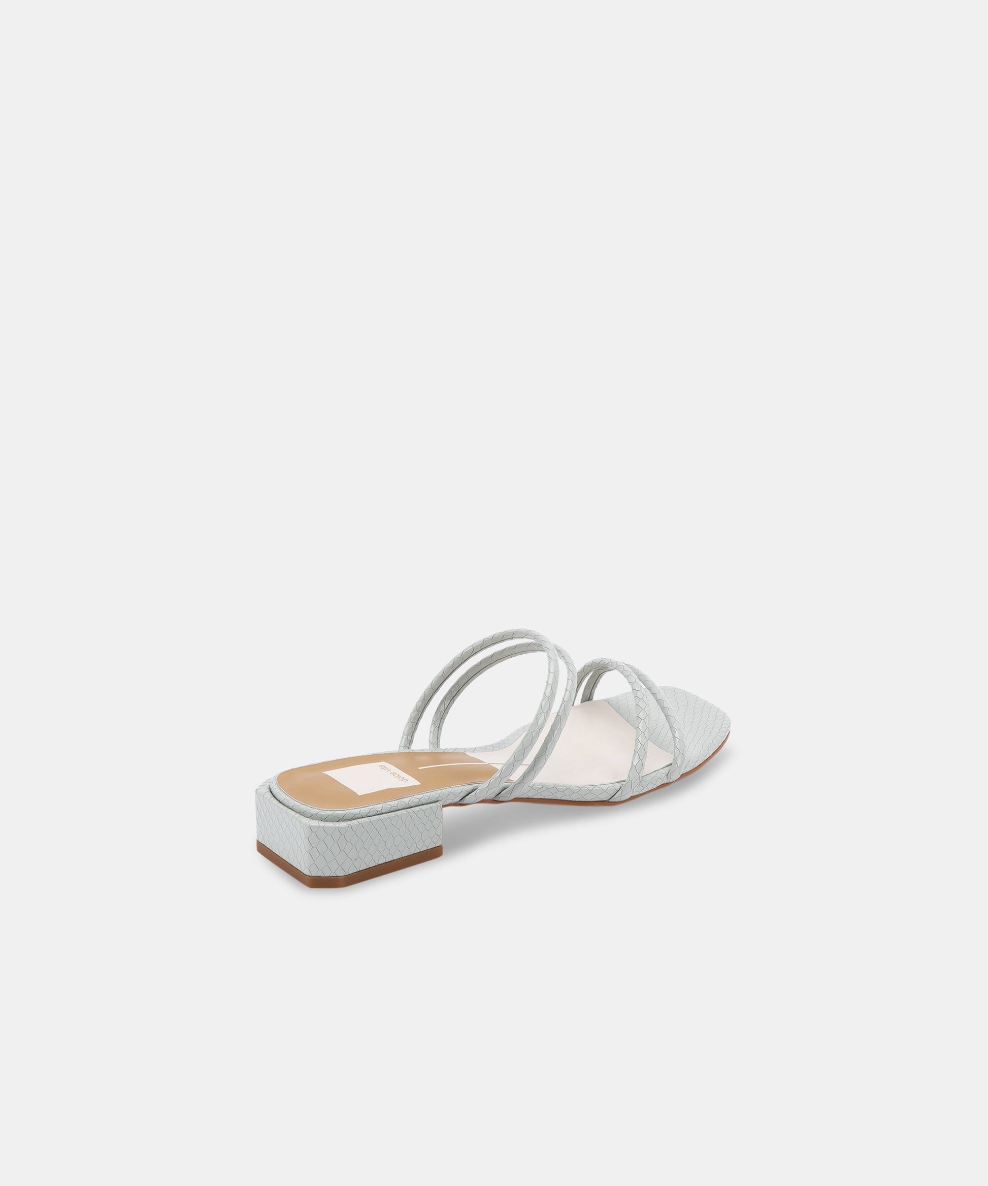 HAIZE SANDALS IN FRESCO EMBOSSED LEATHER -   Dolce Vita