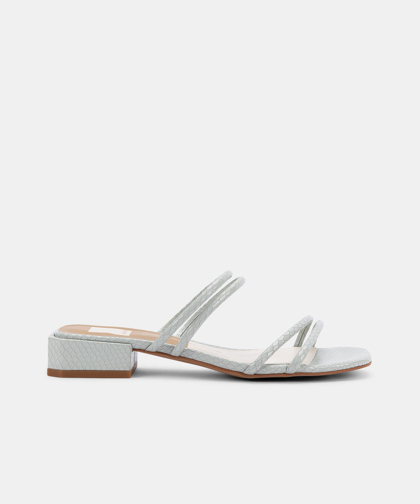HAIZE SANDALS IN FRESCO EMBOSSED LEATHER -   Dolce Vita