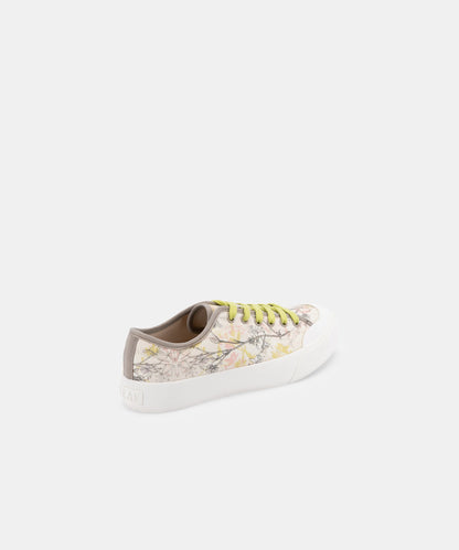 BRYTON SNEAKERS IN CREAM MULTI FLORAL -   Dolce Vita