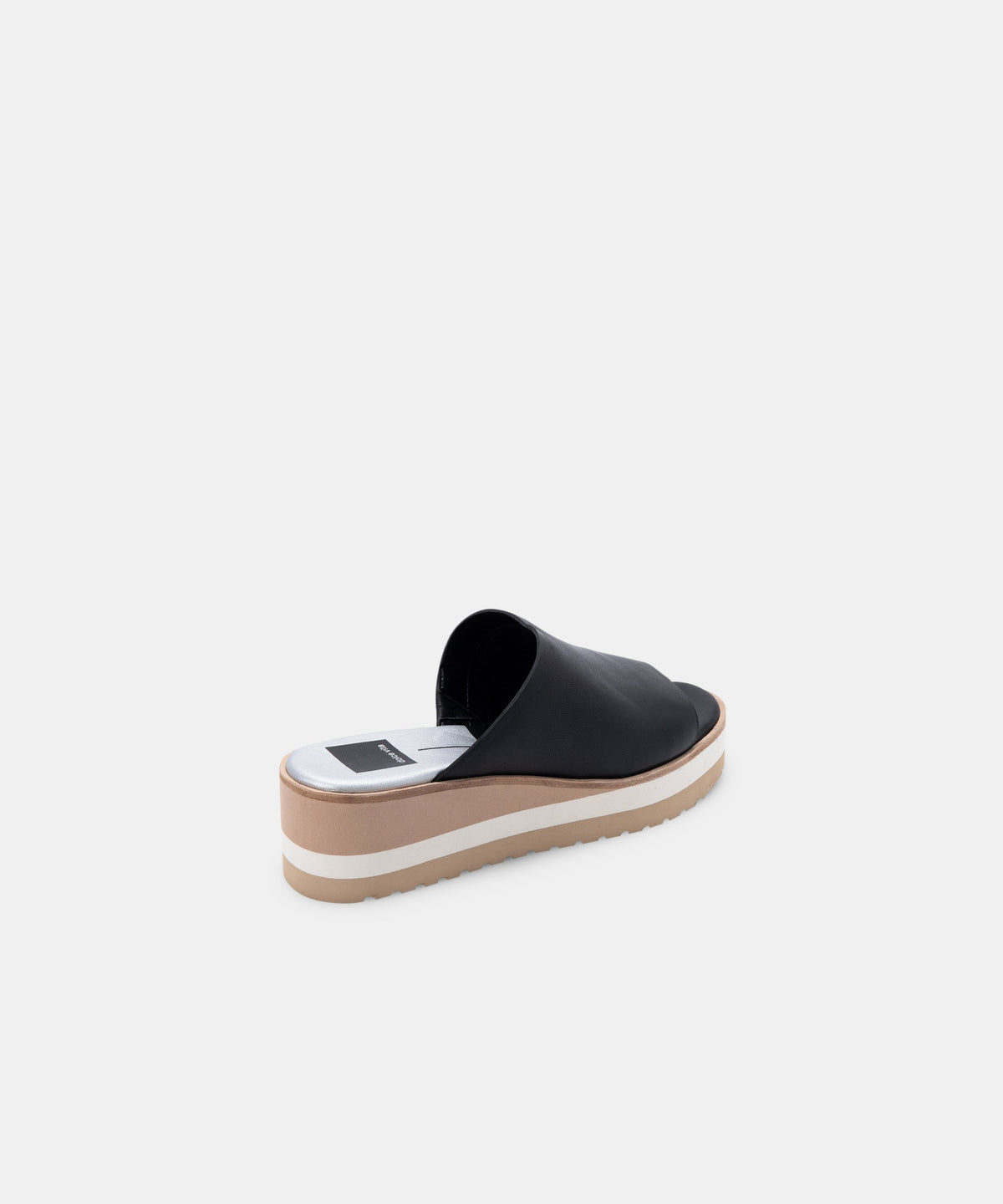 FRETA WEDGES IN BLACK LEATHER -   Dolce Vita