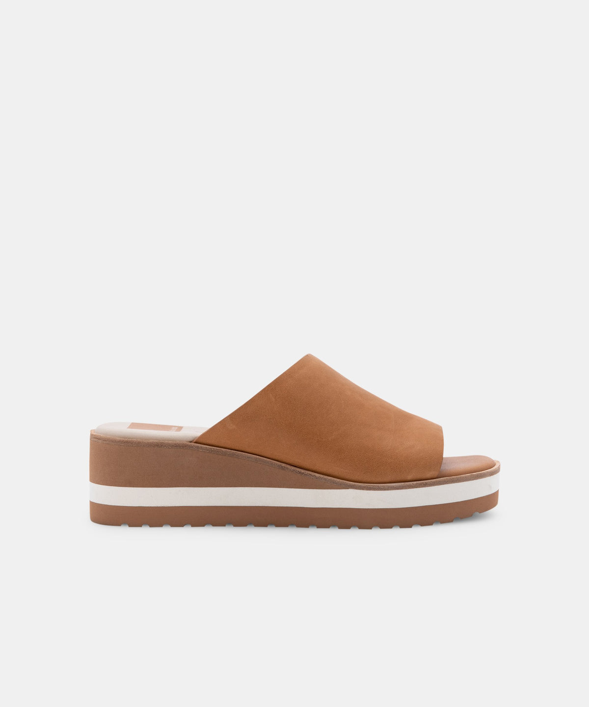 FRETA WEDGES IN TAN LEATHER -   Dolce Vita